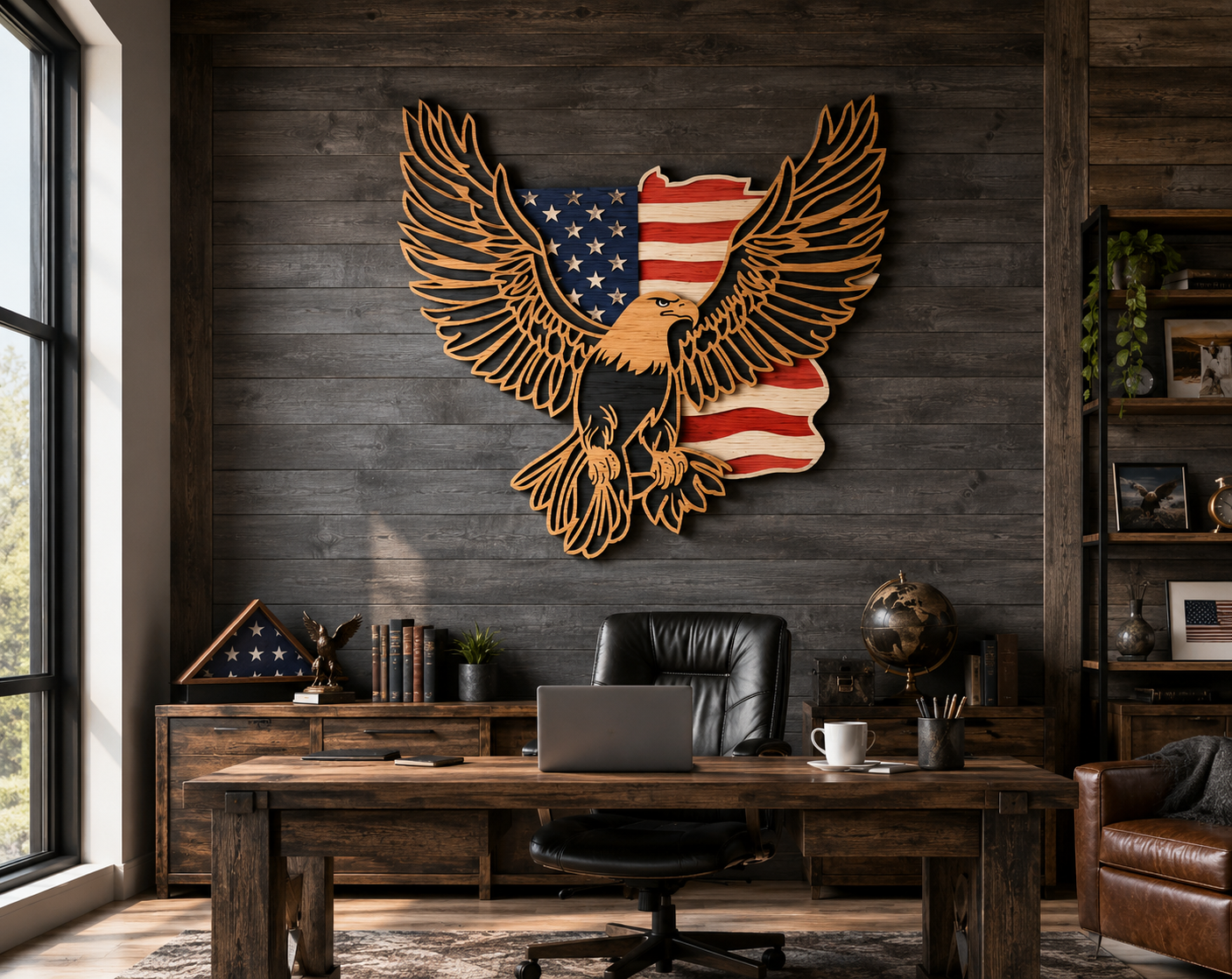 American Flag Eagle Digital Gift
