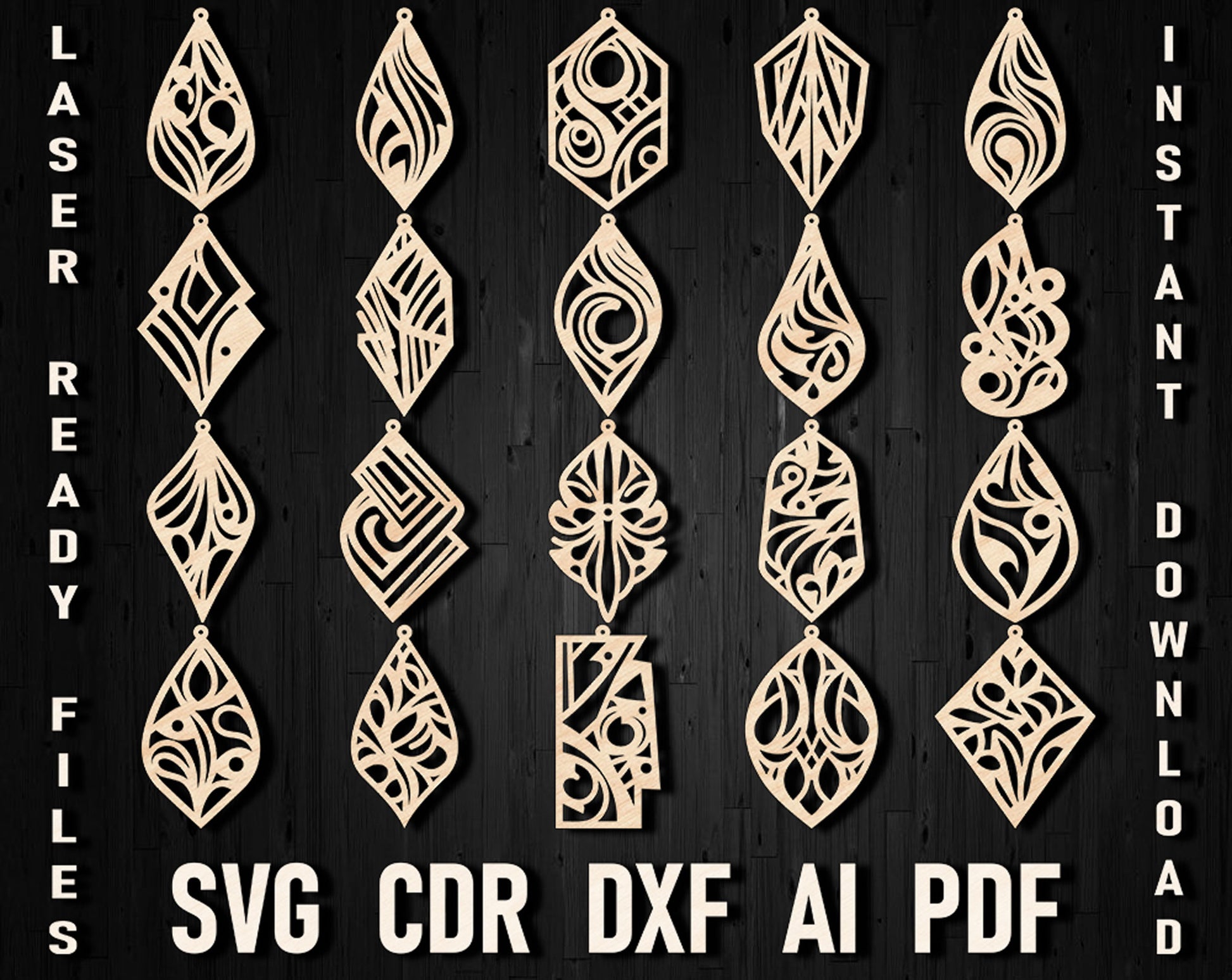 AvantGarde Laser cutting dxf template