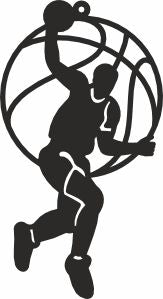 Basketball player svg