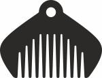 Beard comb design