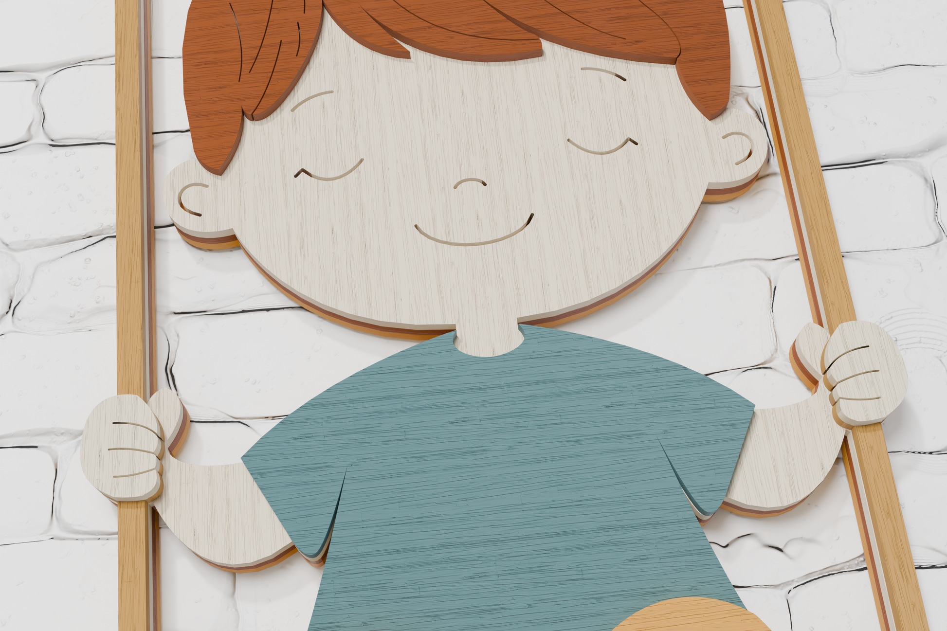 Boy Swing Digital Download SVG
