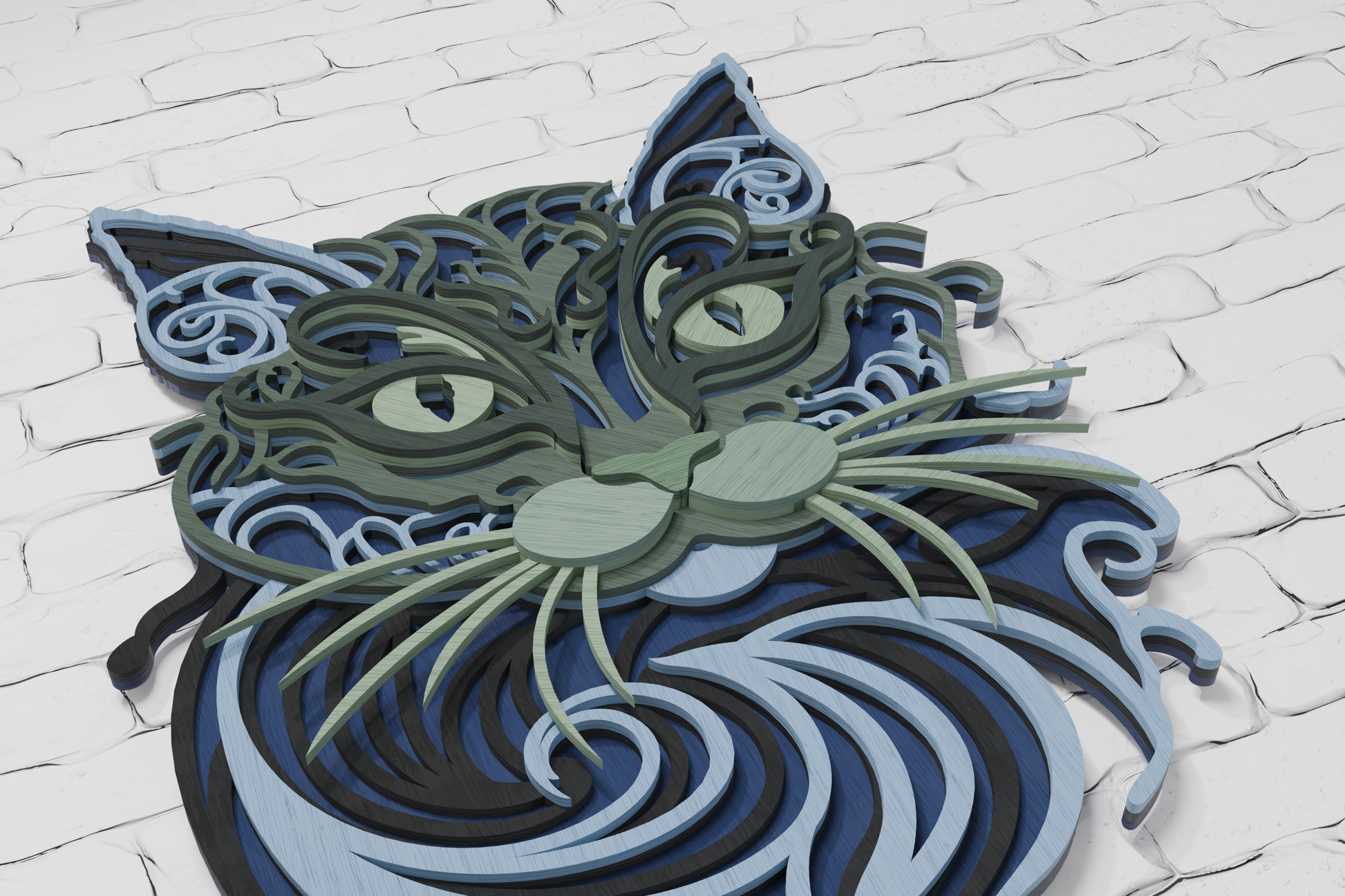 Cat mandala svg for glowforge free download

