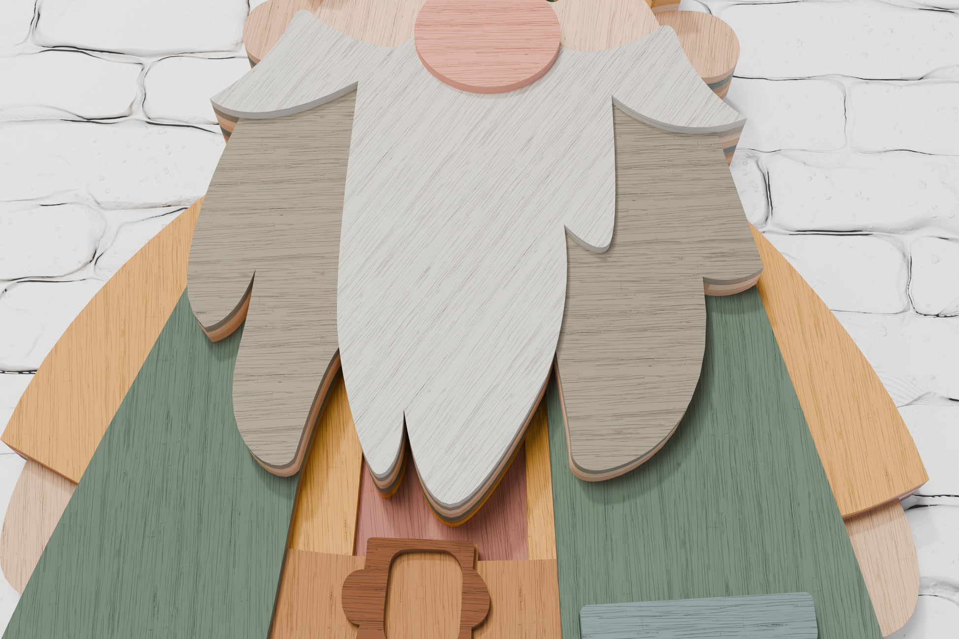 Christmas Gnome Laser Cutting Design

