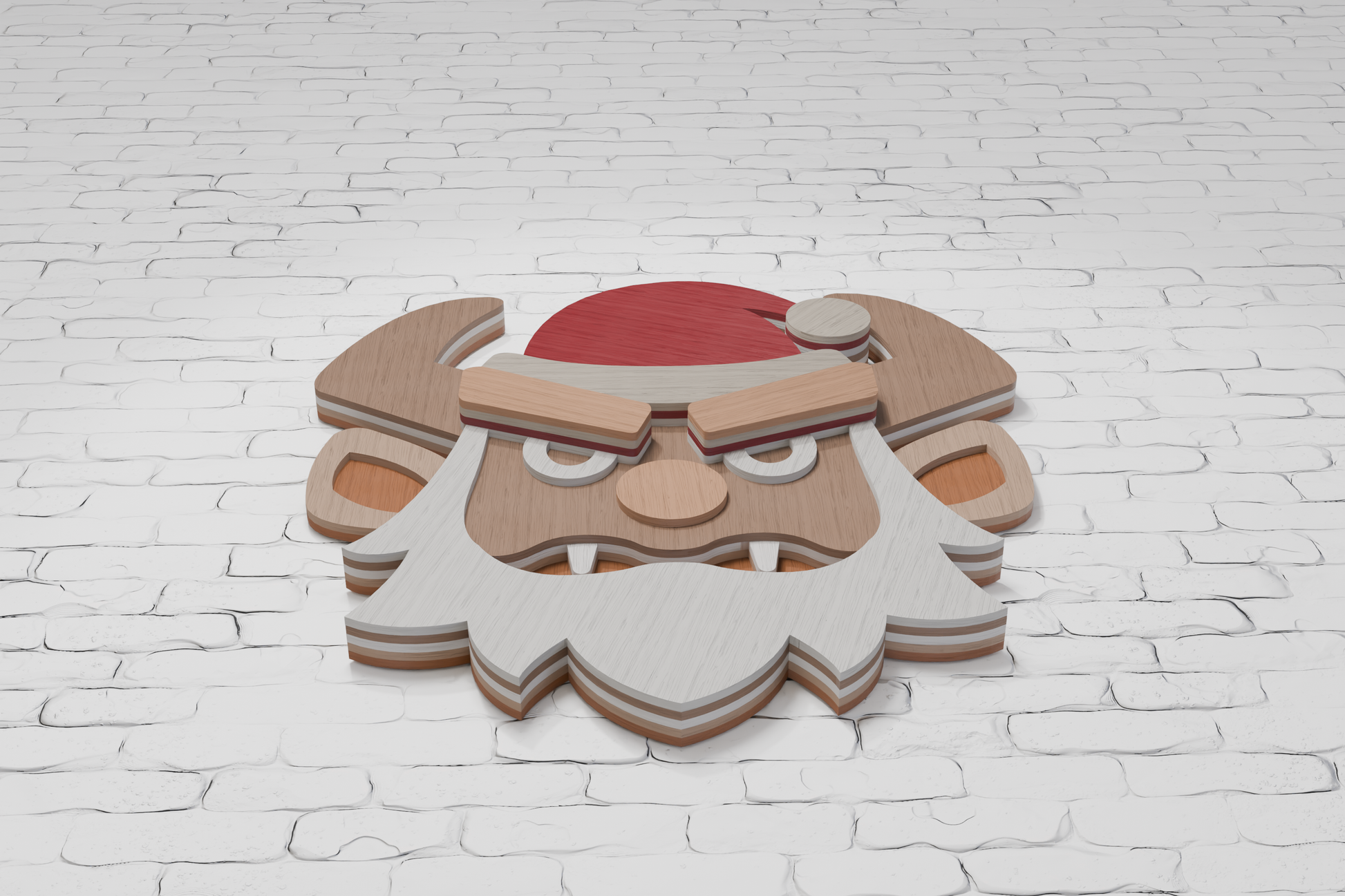 Christmas Santa Demon Cricut SVG