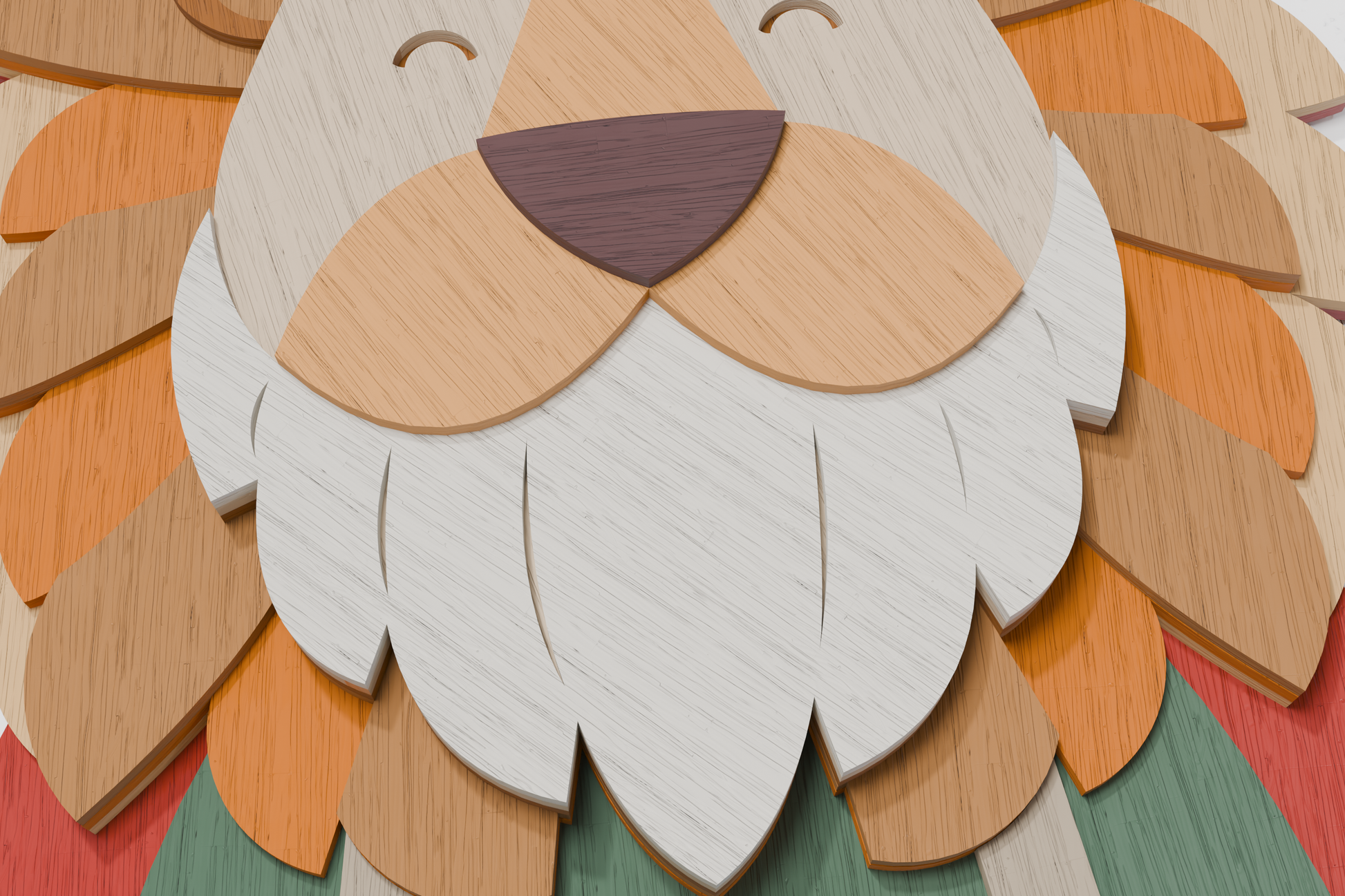 Christmas Santa Lion xTool SVG