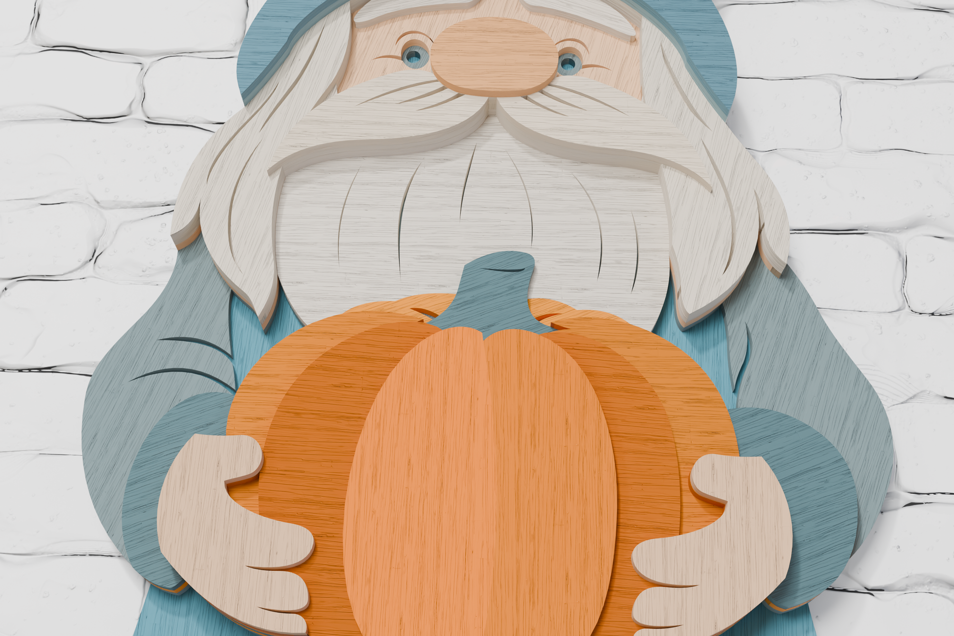 Cricut compatible Multilayer Halloween Gnome SVG file