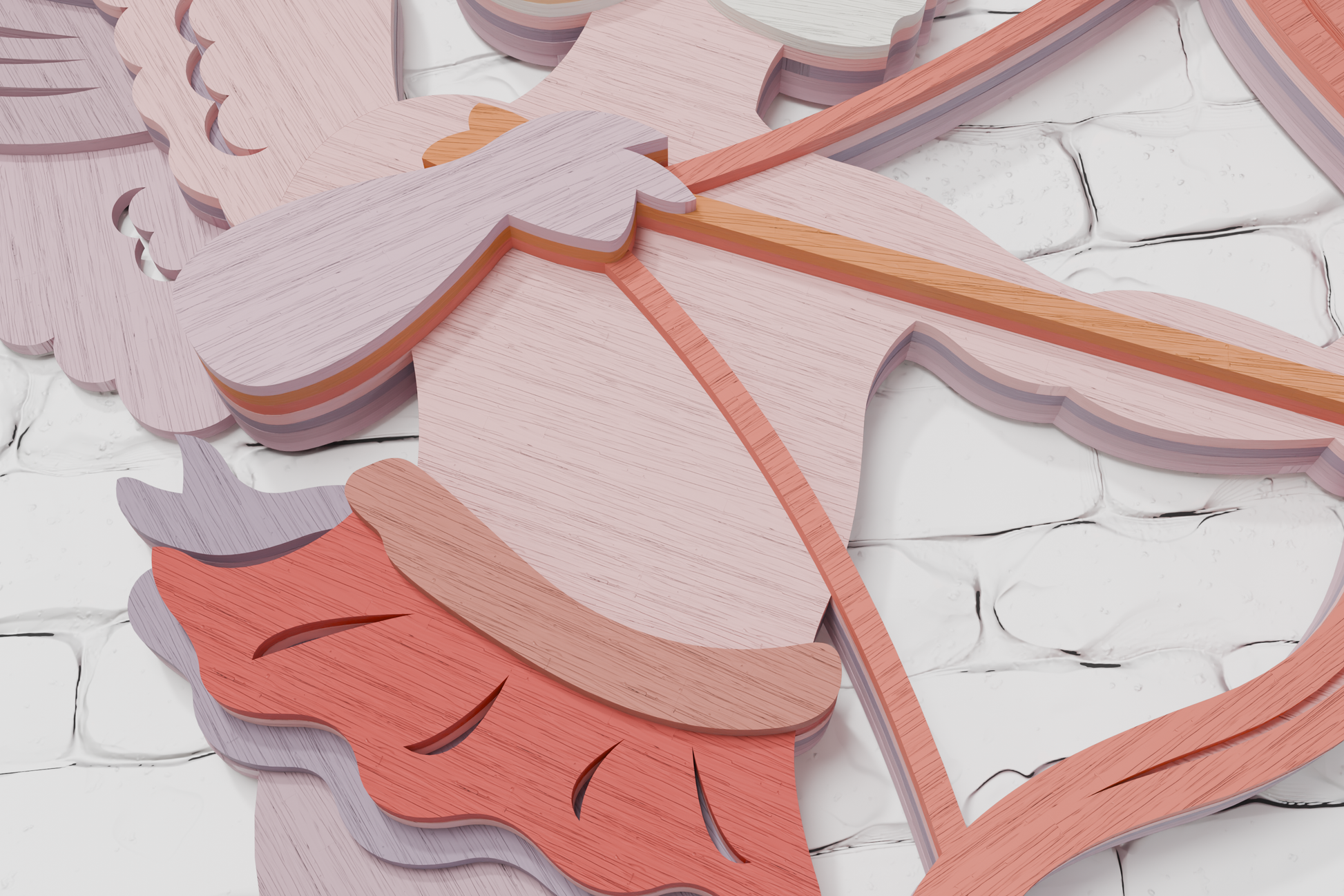  Cupid shadow box SVG for Silhouette


