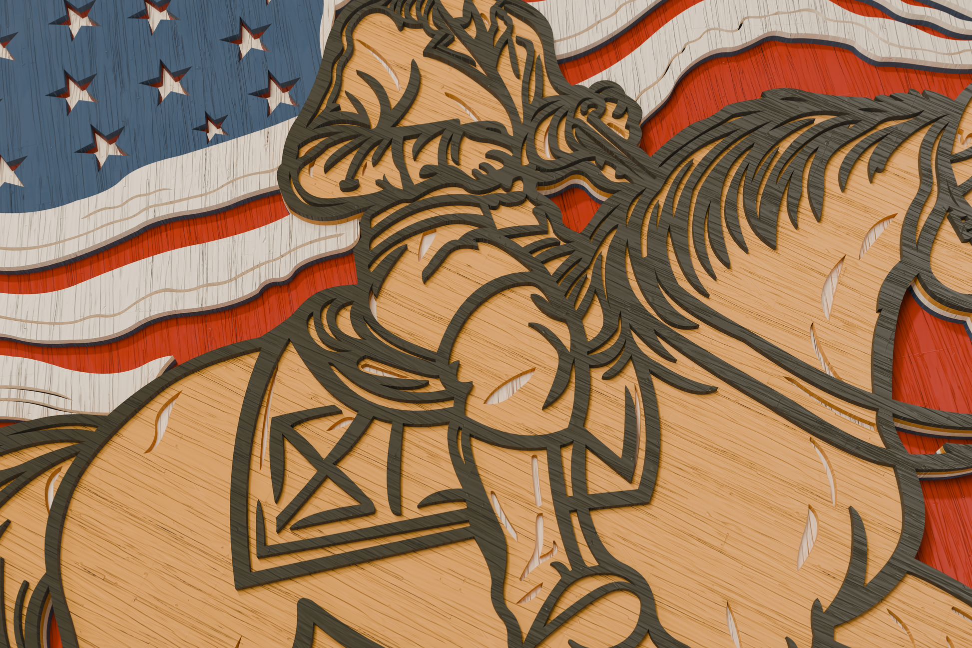 DIY-kids-craft-cowboy-3D-layered-template-SVG