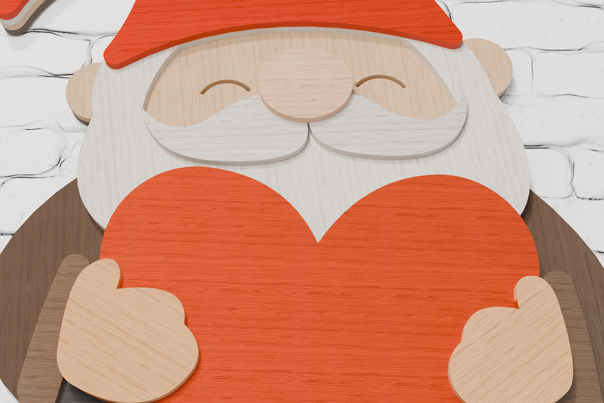 DIY gnome shadow box SVG for Silhouette

