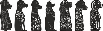 Laser Cut Dog Bookmark SVG: Vector Templates for Xtool & Lightburn – DIY Dog Lover Reading Gifts