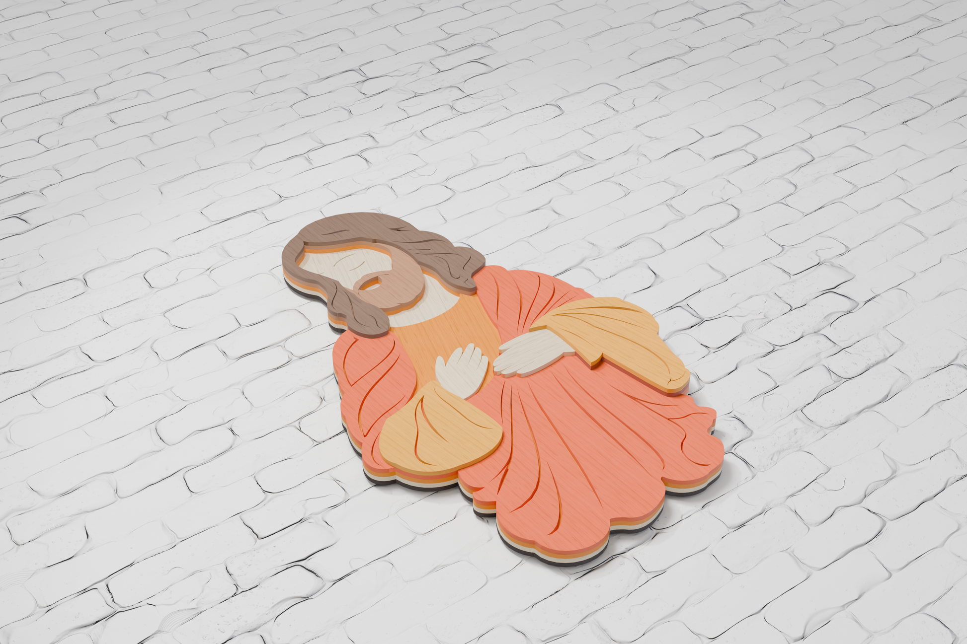 Glowforge-Ready-Multilayer-Jesus-Papercut-Design