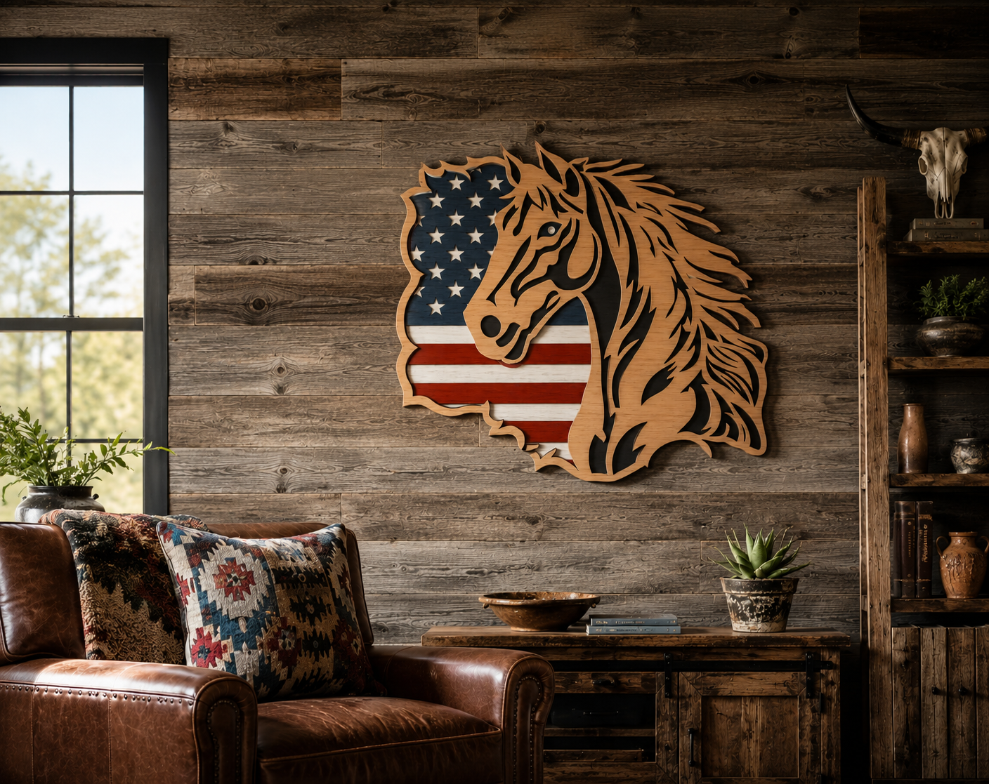 Handmade Gift 3D Horse SVG
