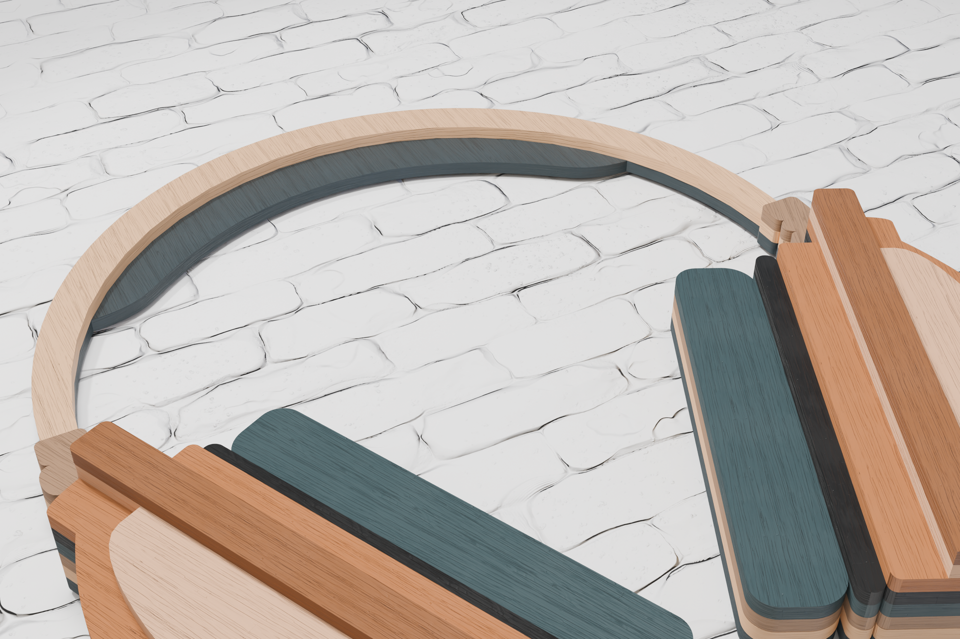 Headphones Layered Paper Craft Template

