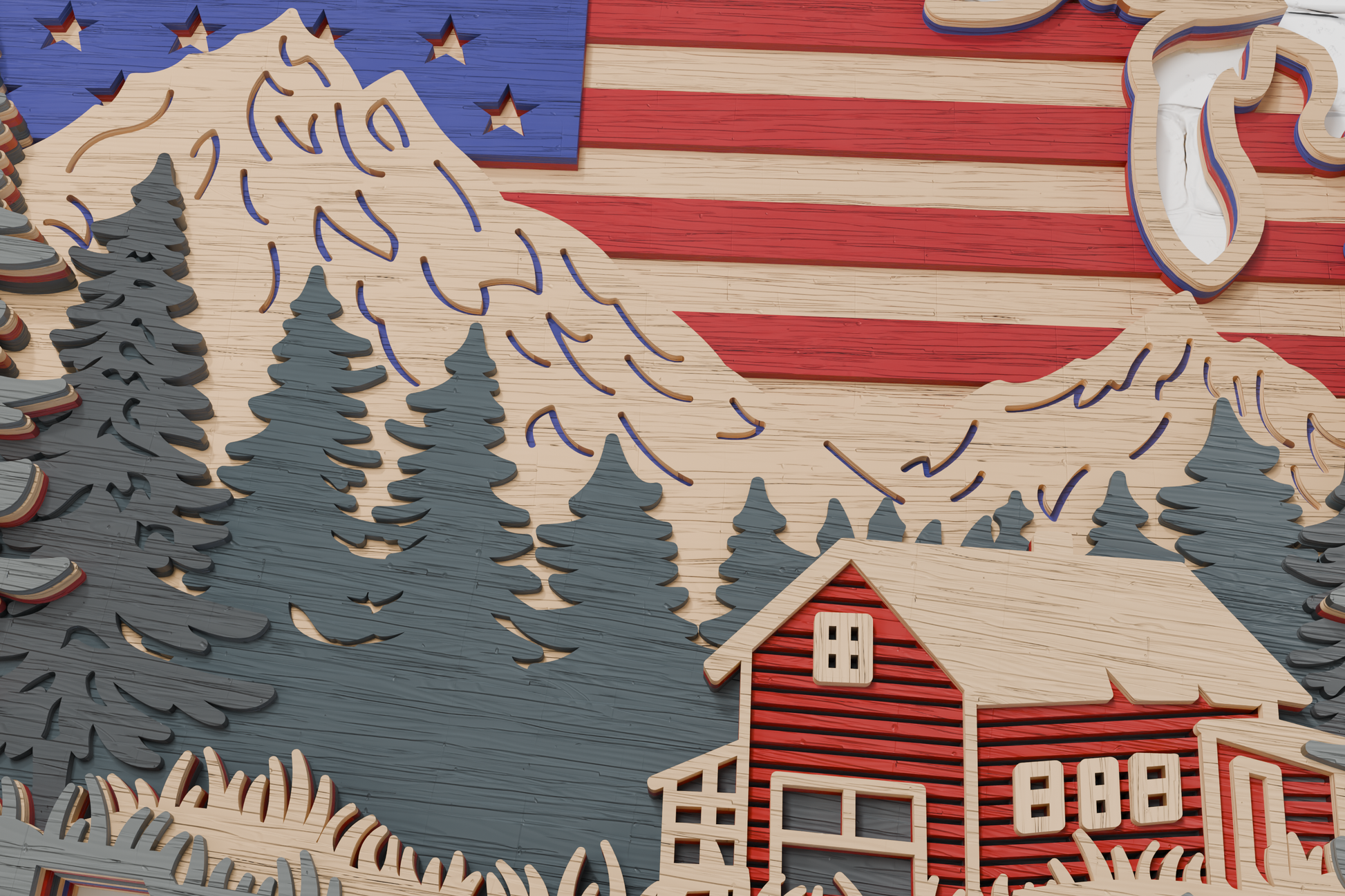 Laser-Engraving-USA-Map-Farm-Plywood-Design