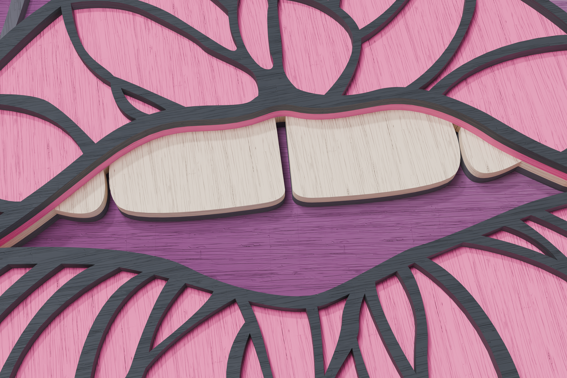 Laser-Engraving-Woman-Lips-Plywood-Design