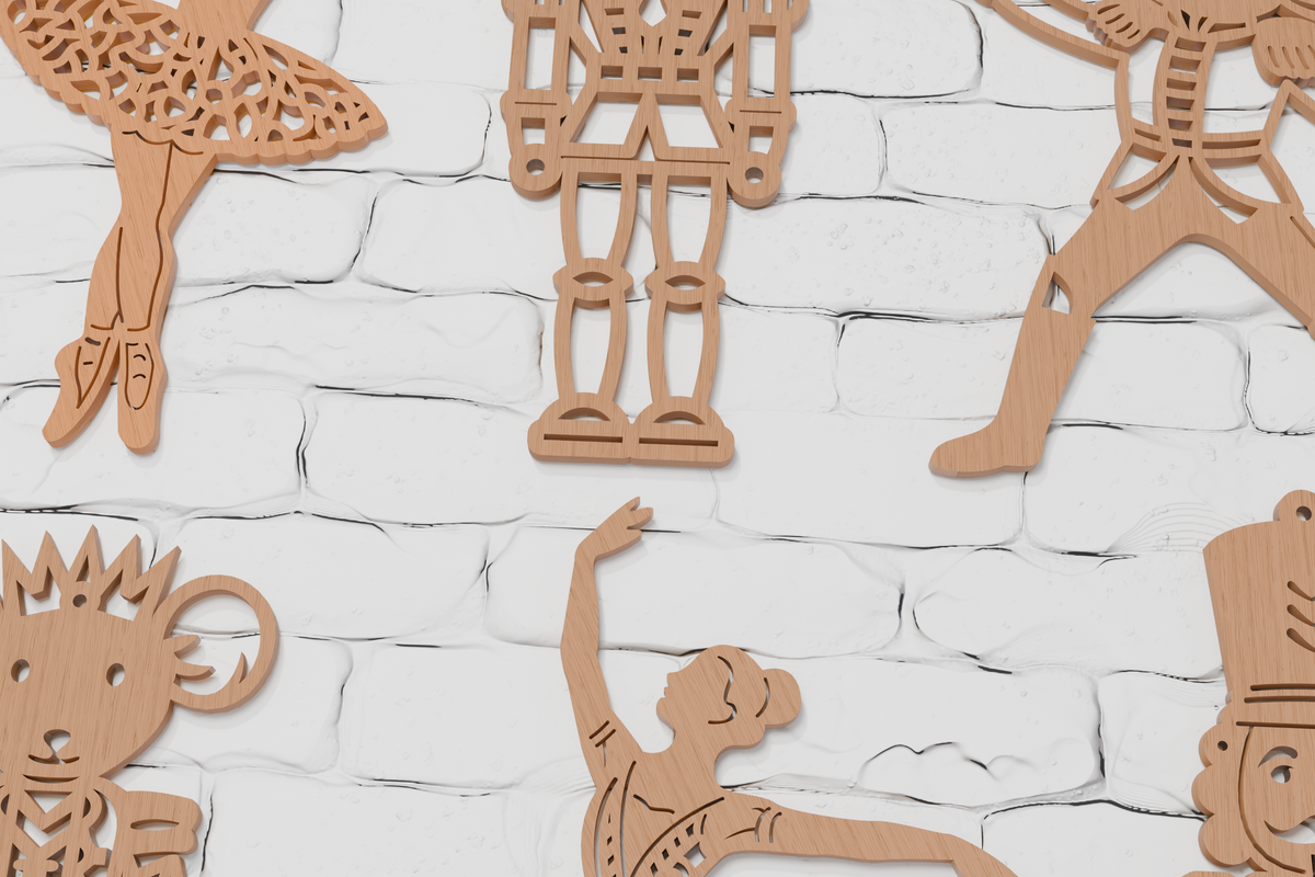 Layered Nutcracker design for Cricut maker

