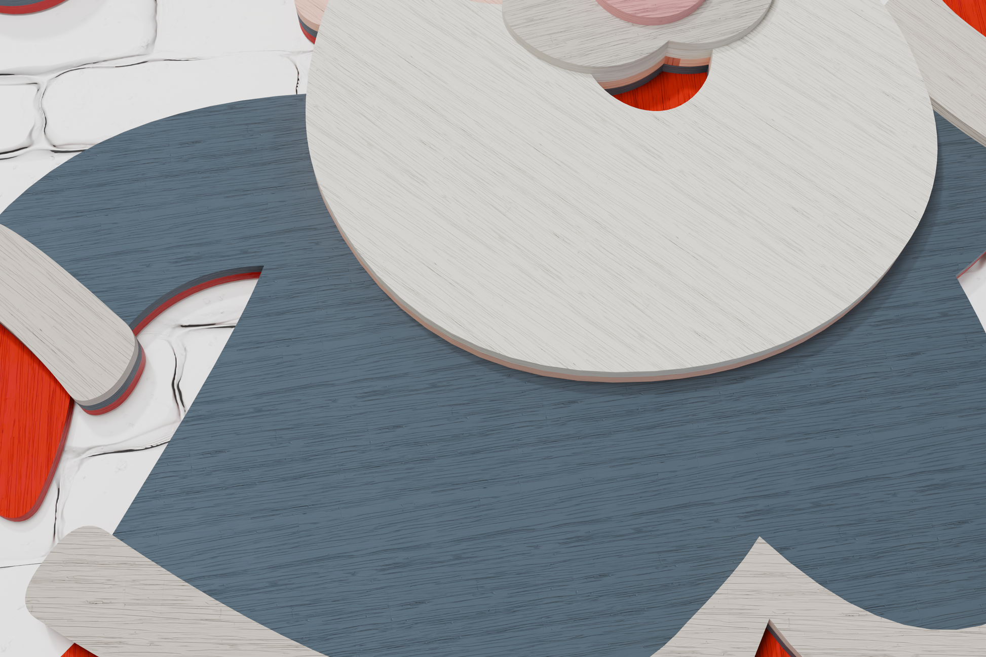 Layered Santa Skates Glowforge xTool cut file