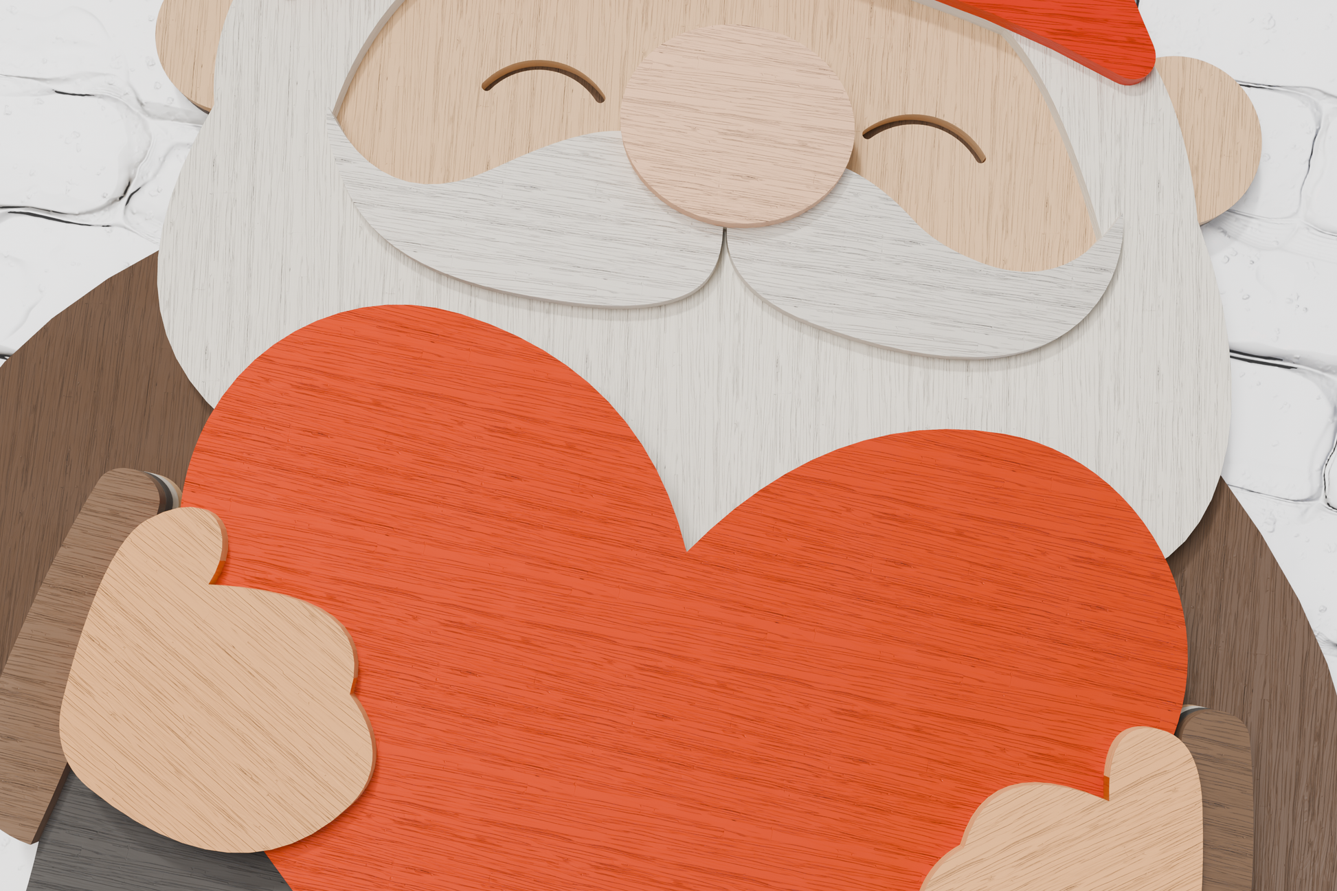 Layered gnome design for Cricut maker

