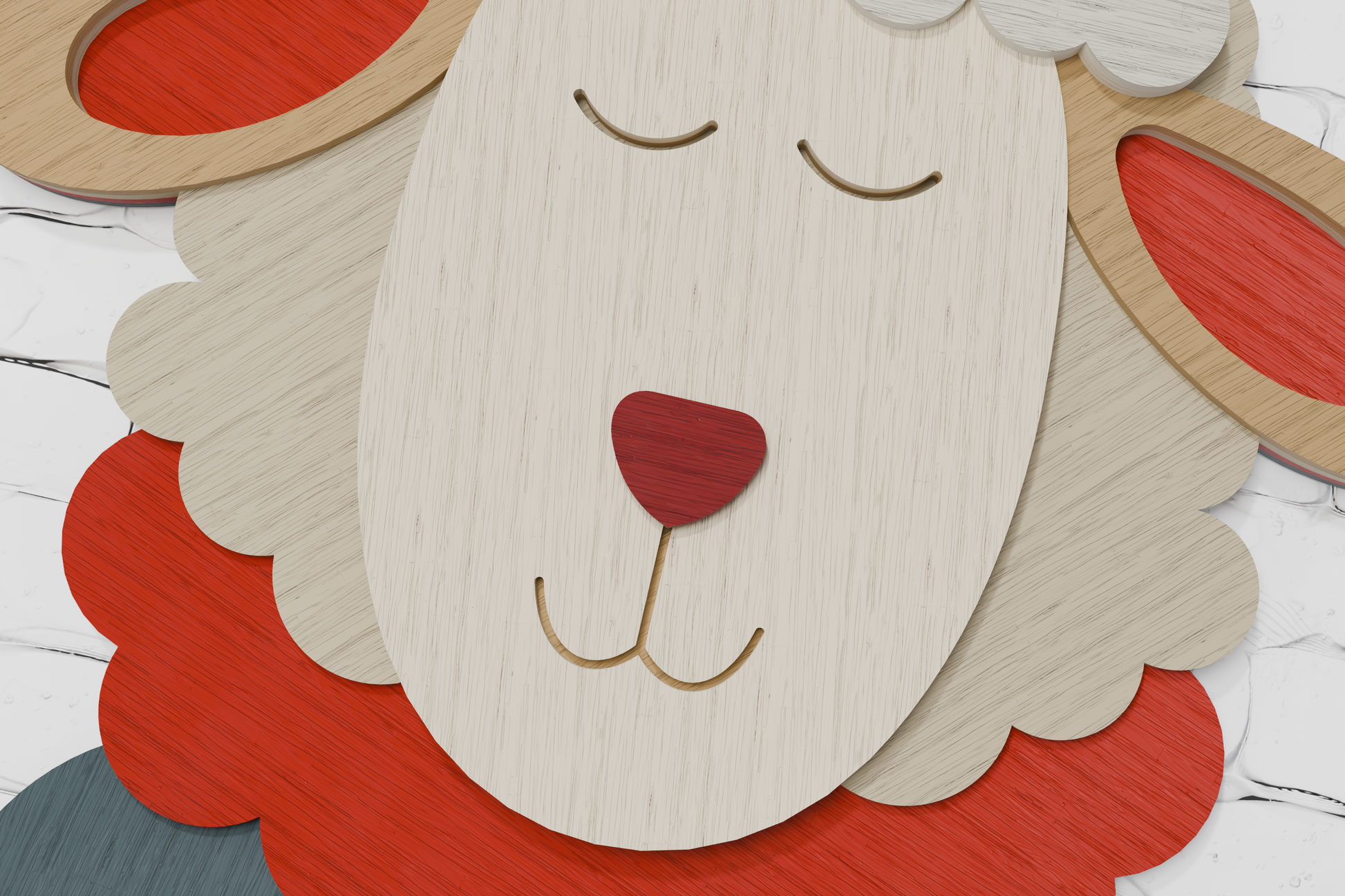 Layered sheep Santa design for Cricut maker

