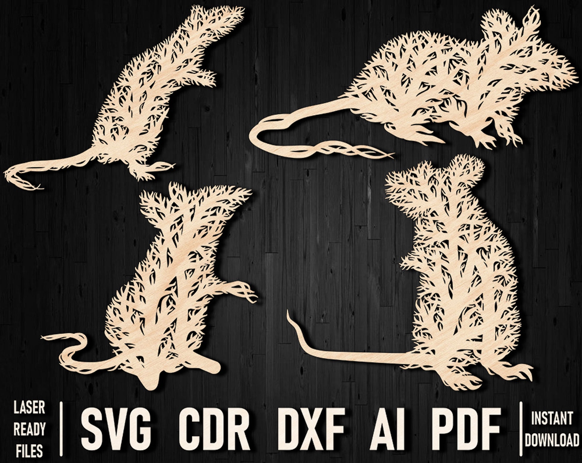 Mouse dxf design