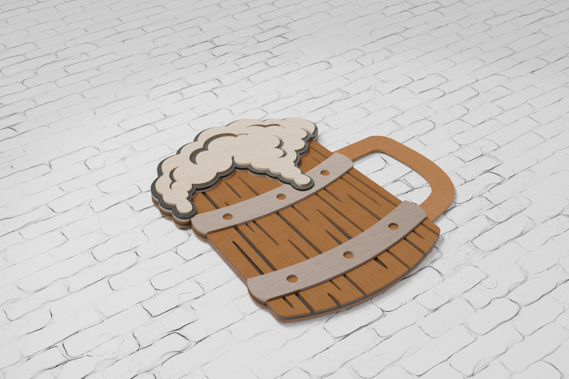 Multilayer beer mug svg digital download
