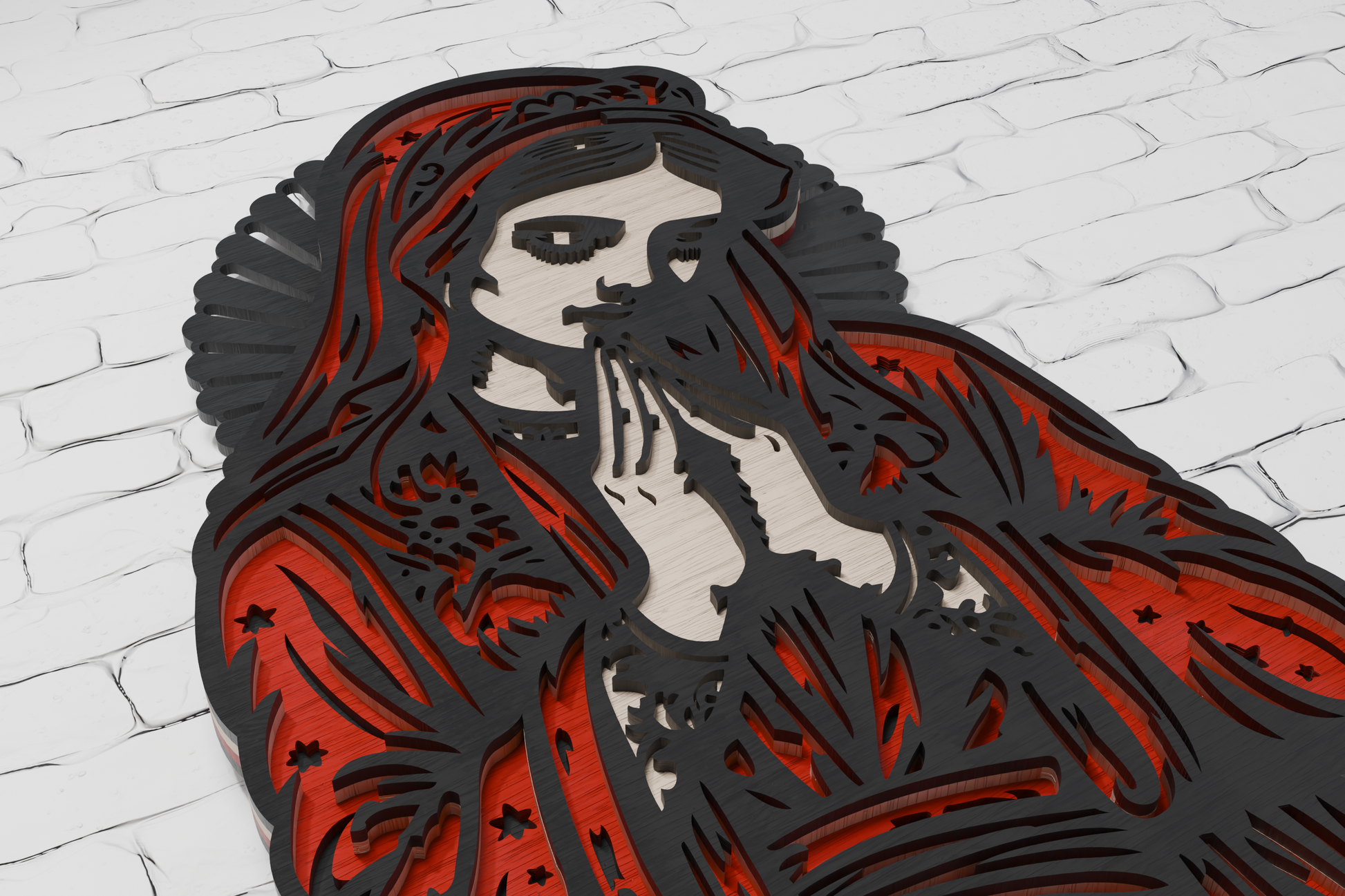 Multilayer religious svg for xtool laser