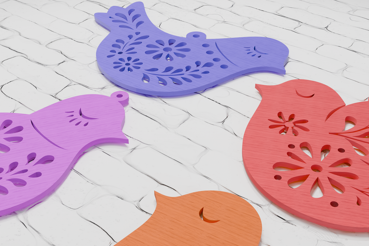 Peace Dove Shadow Box DIY Template

