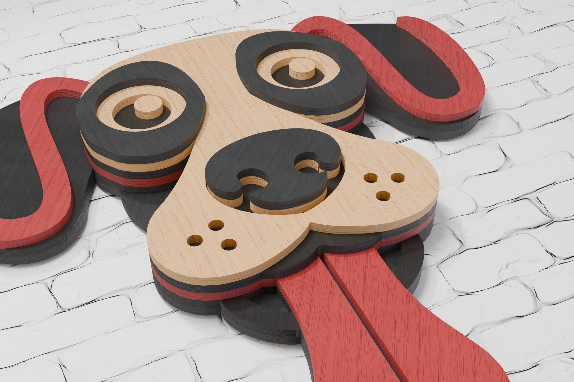 Playful-Dog-Tongue-Out-DIY-Craft-File-for-Kids
