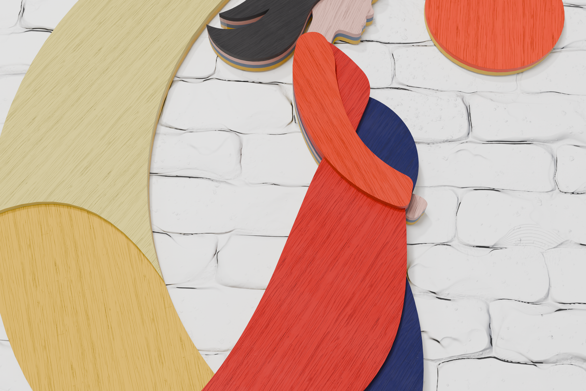 Pregnant woman digital files CDR DXF AI PDF SVG


