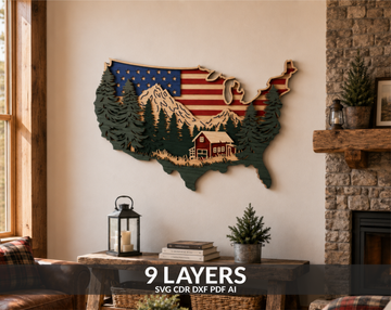 Rustic-Farmhouse-US-Map-Digital-Download-SVG