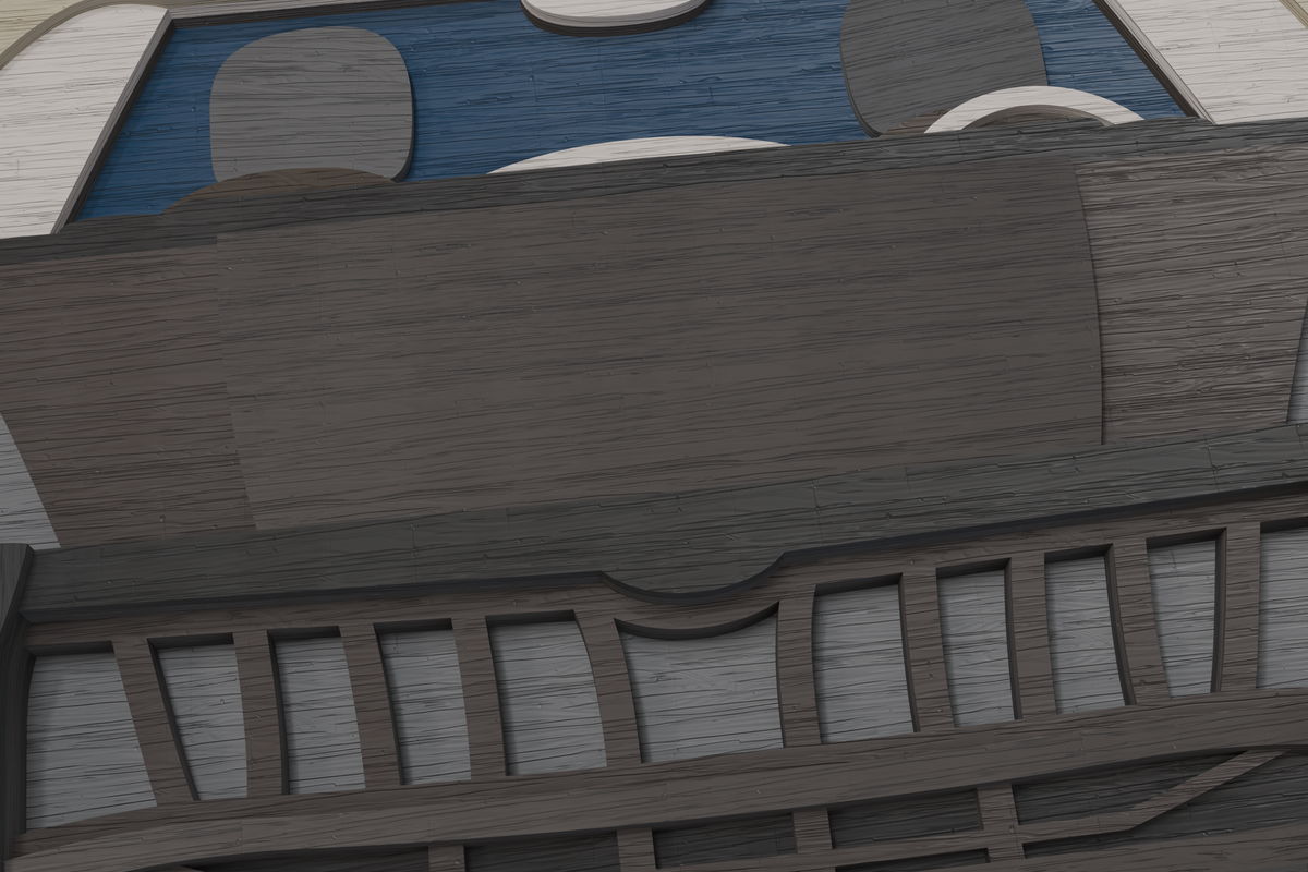 SVG DXF Police Car layered cut file