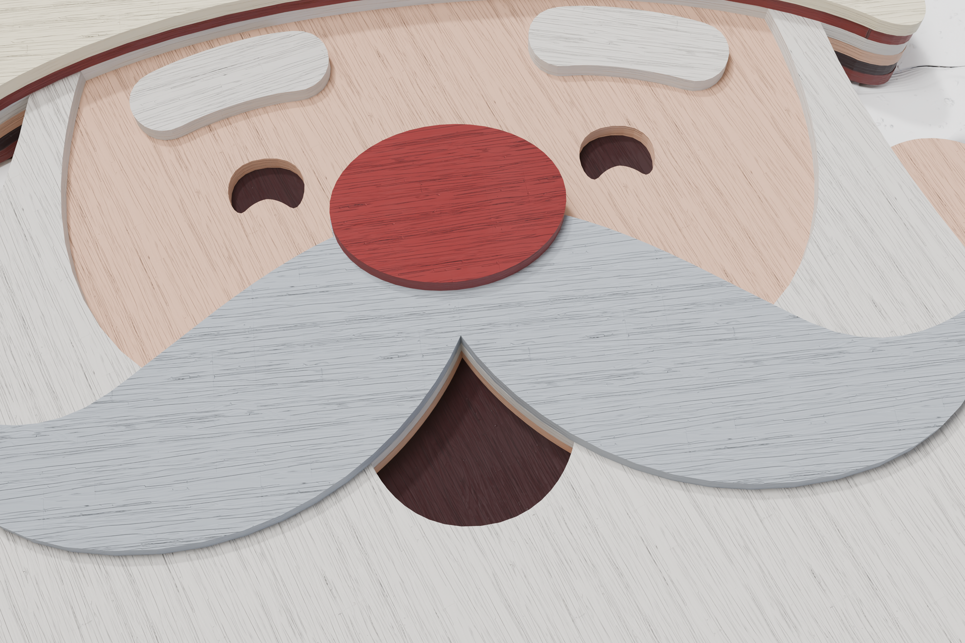 Santa Claus Head xTool SVG