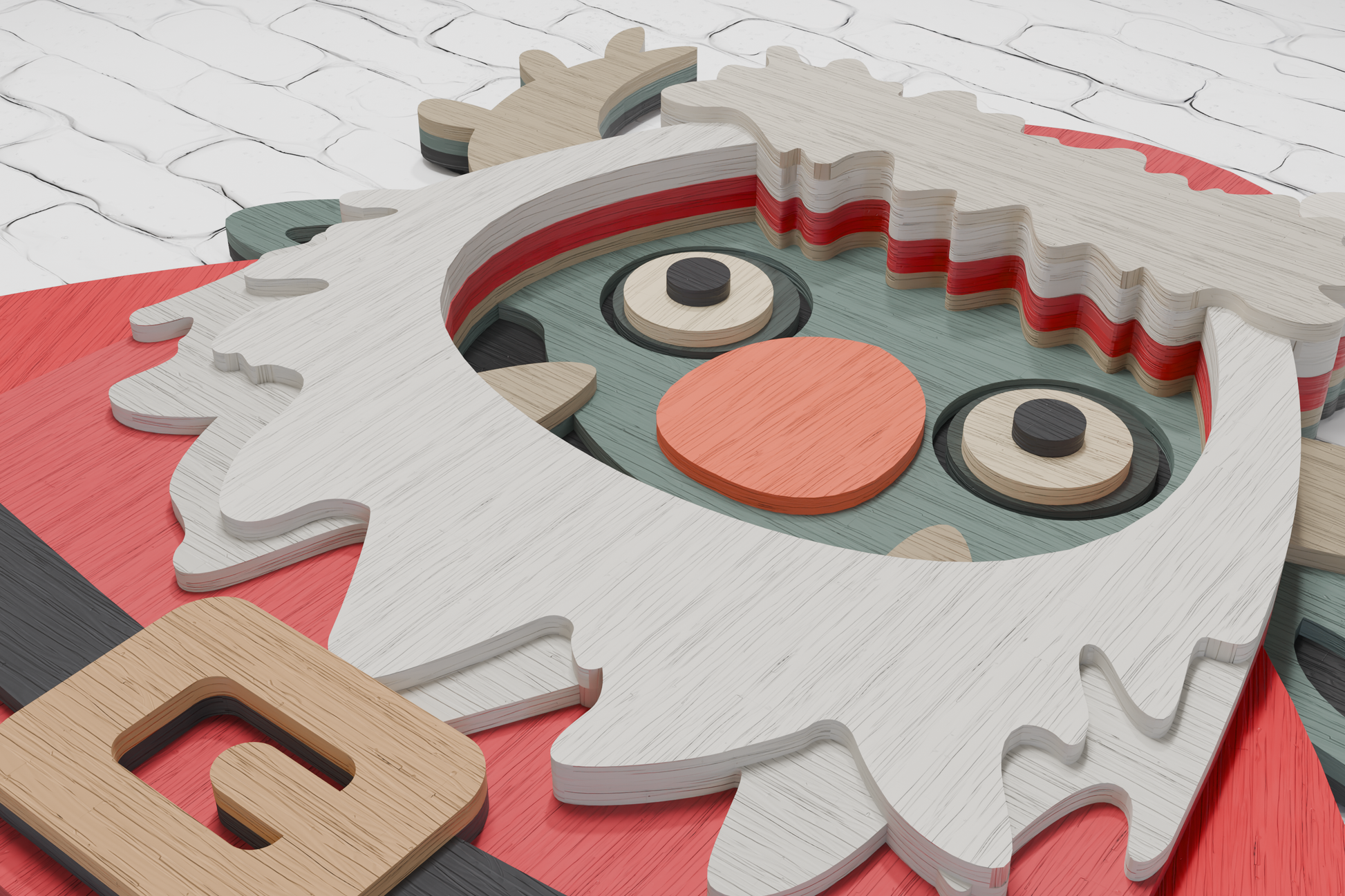 Santa Monster Glowforge laser file