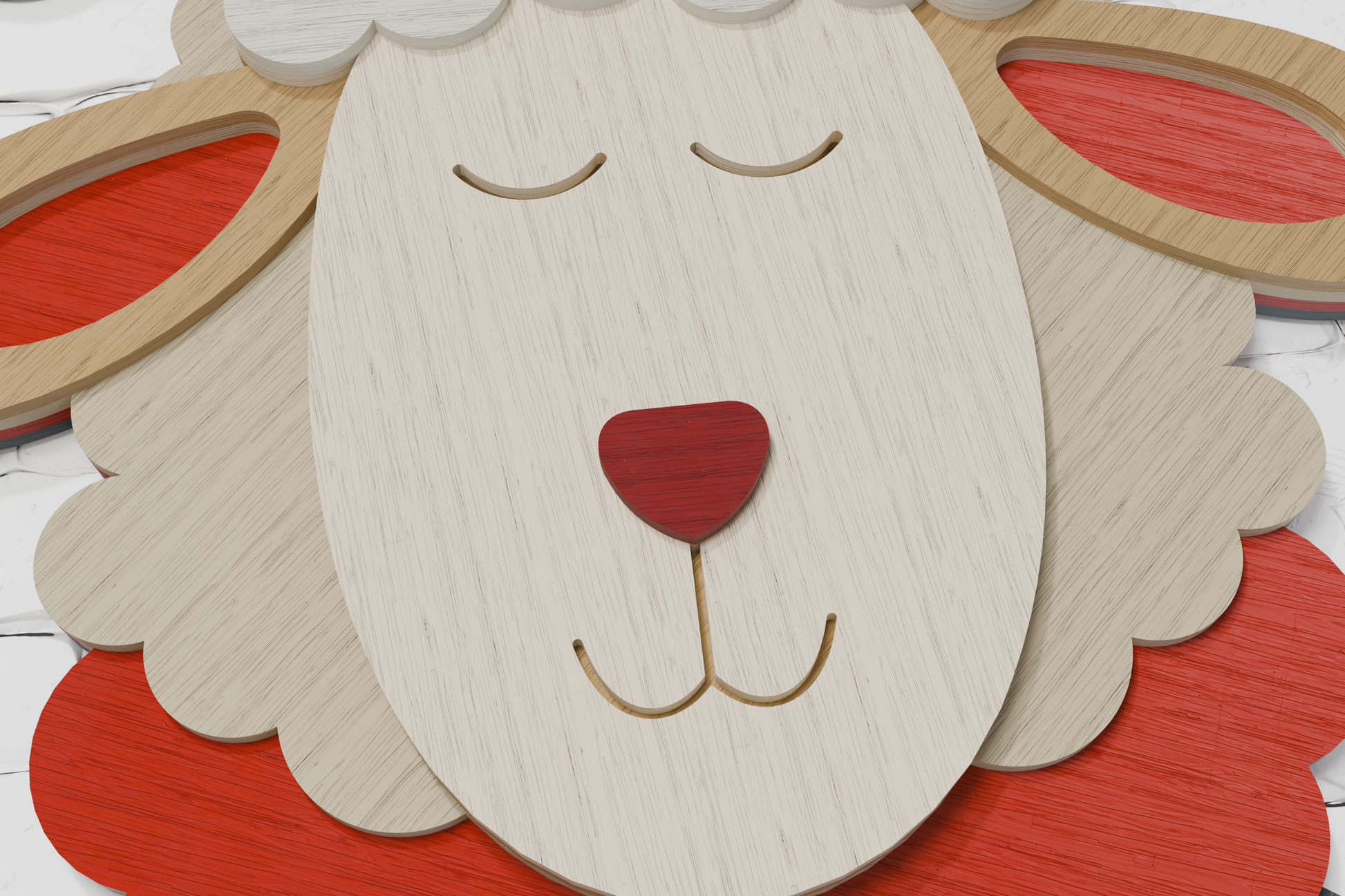 Sheep Christmas Santa Glowforge ready vector file

