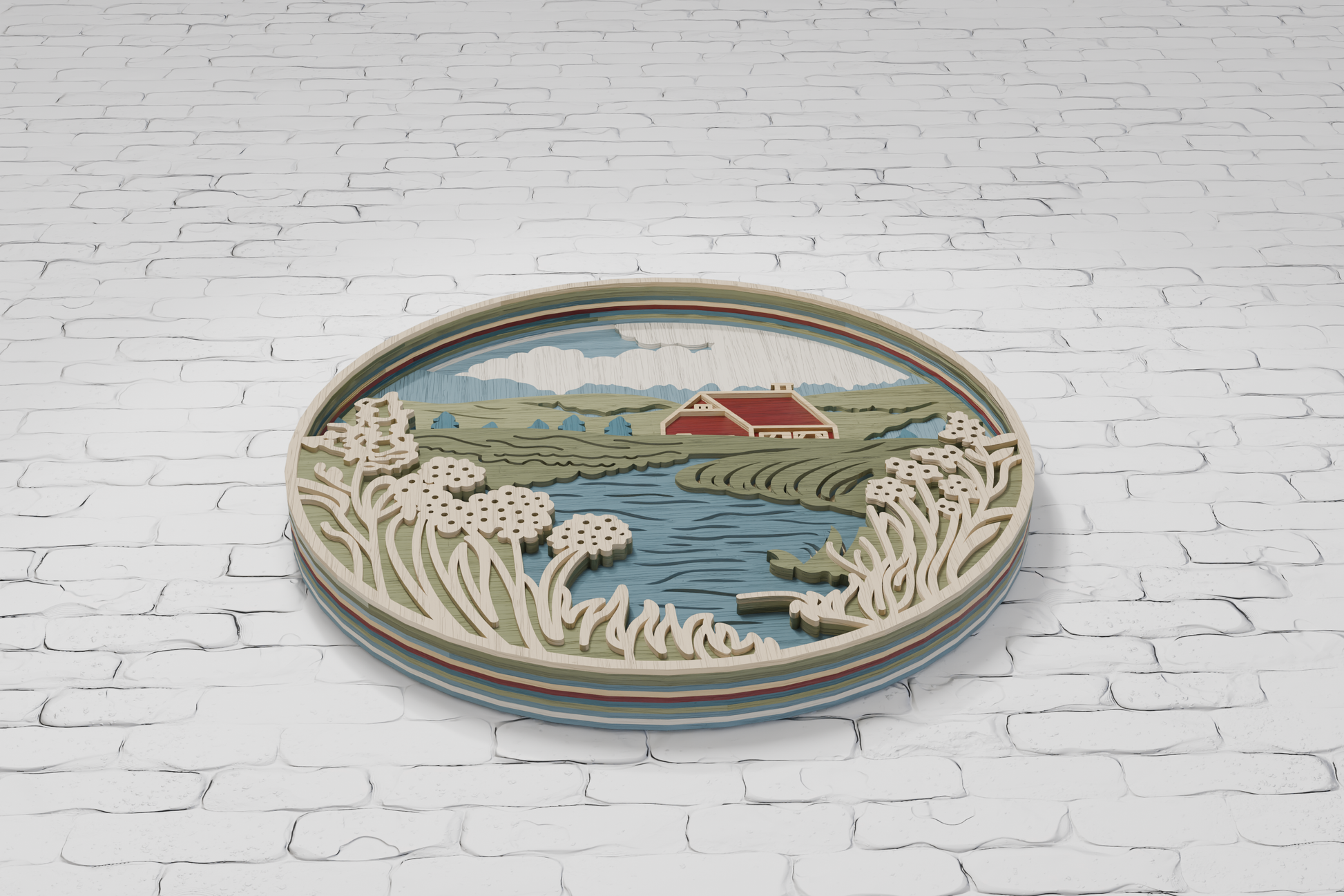 Silhouette-Cameo-Farmhouse-River-Papercraft-File