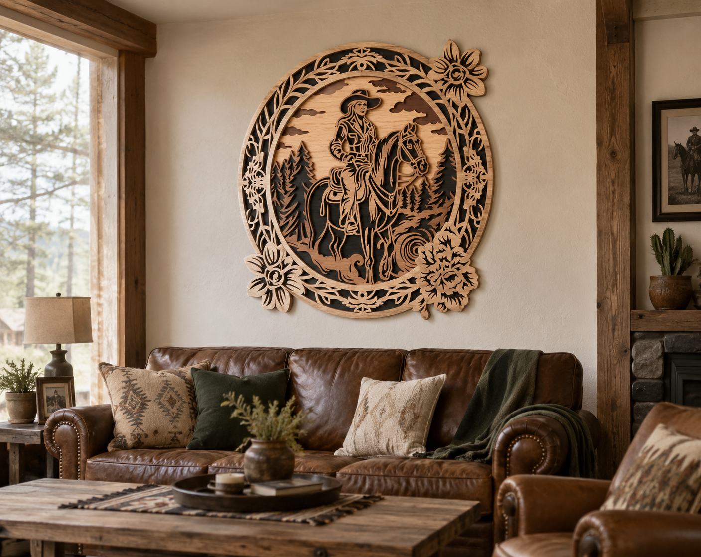 Silhouette Cameo Cowgirl Cut File
