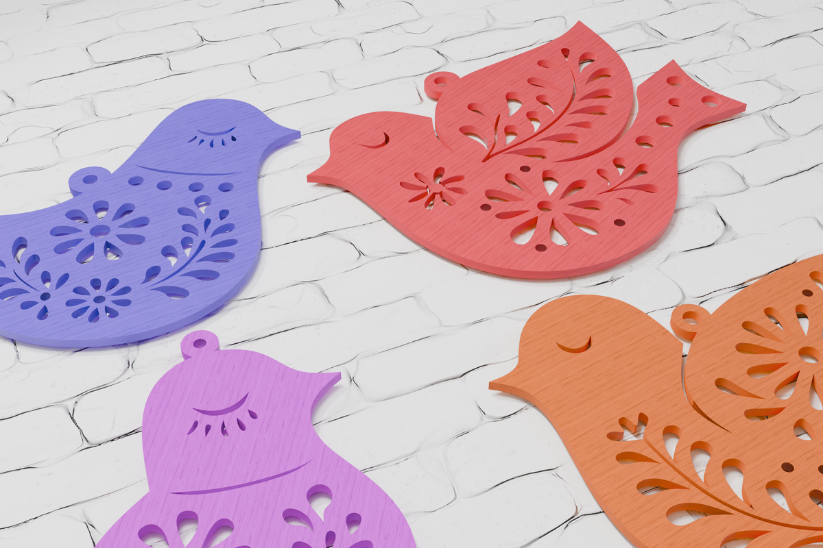 Spiritual Dove Cricut Glowforge File

