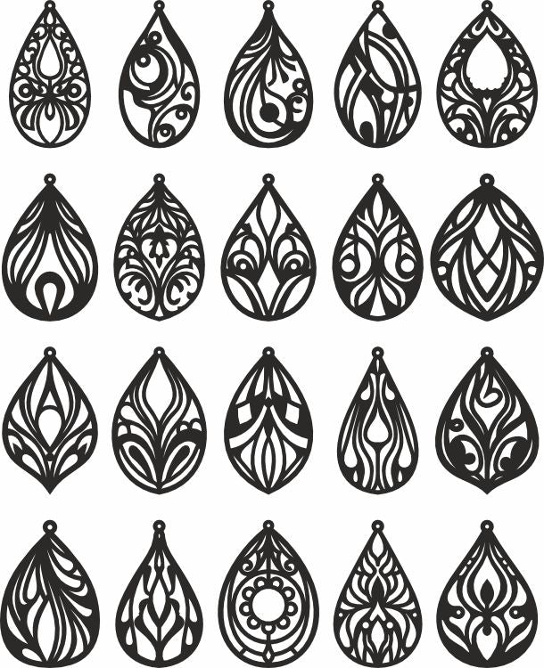 Teardrop bundle svg designs