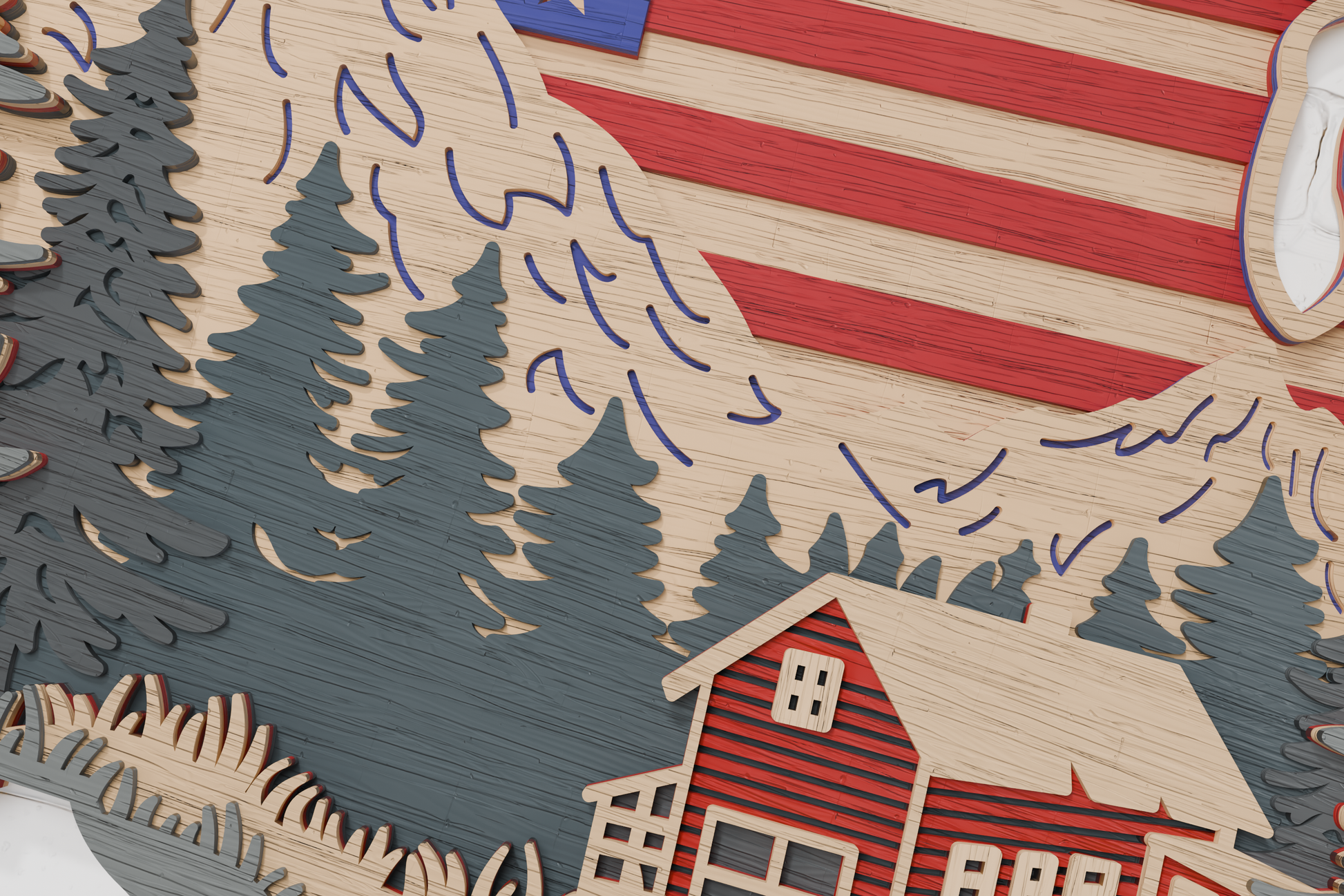 US-Map-Farm-Scene-Layered-SVG-DXF-PDF-Formats