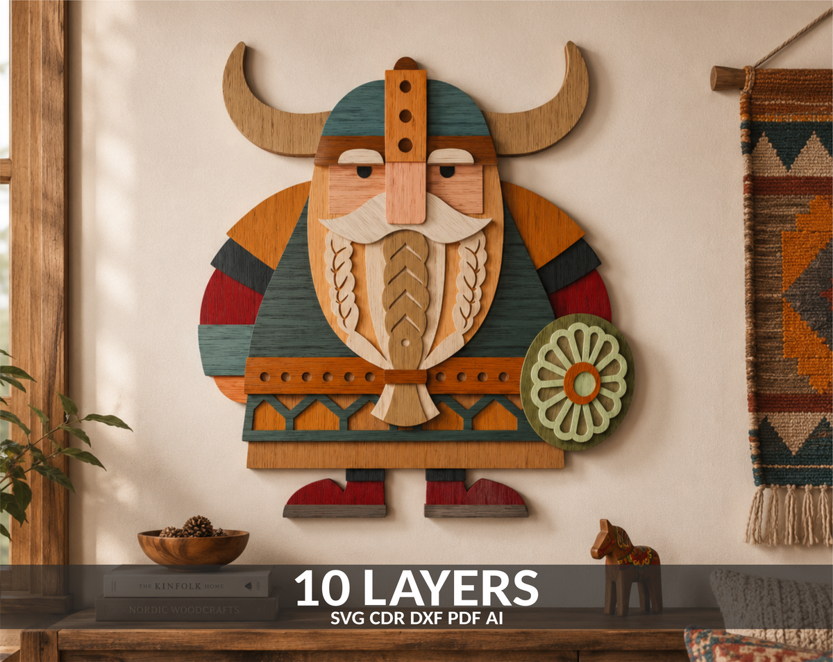 Viking SVG bundle with DXF PDF CDR AI formats

