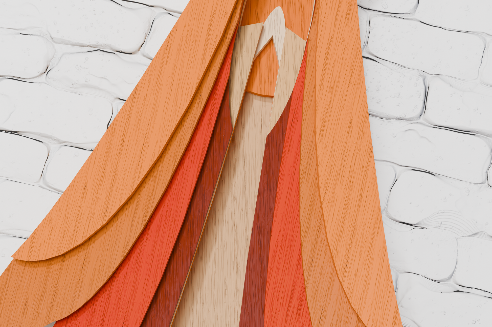Virgin Mary 3D Wall Decor Digital

