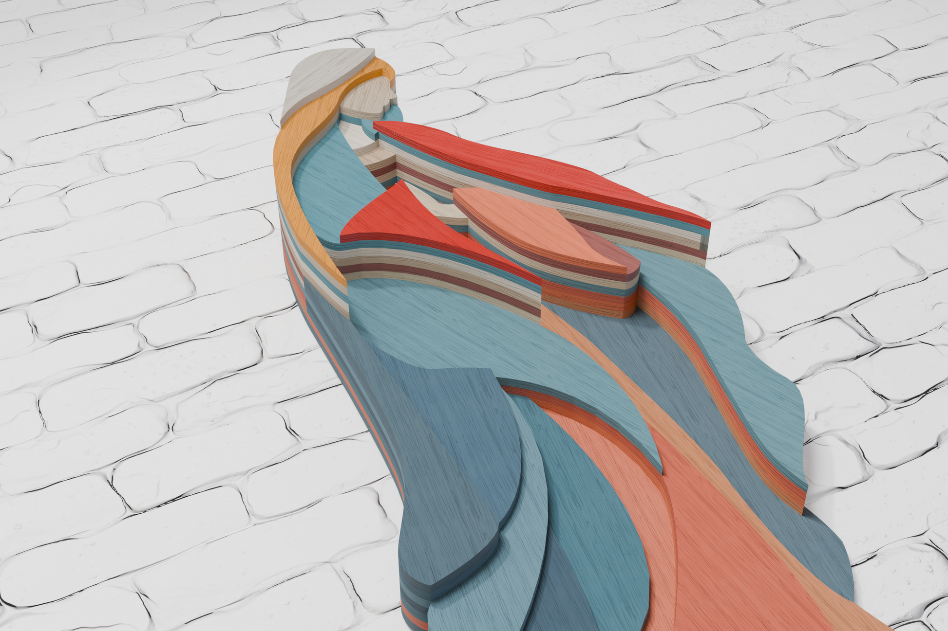 Virgin Mary Layered Paper Craft Template

