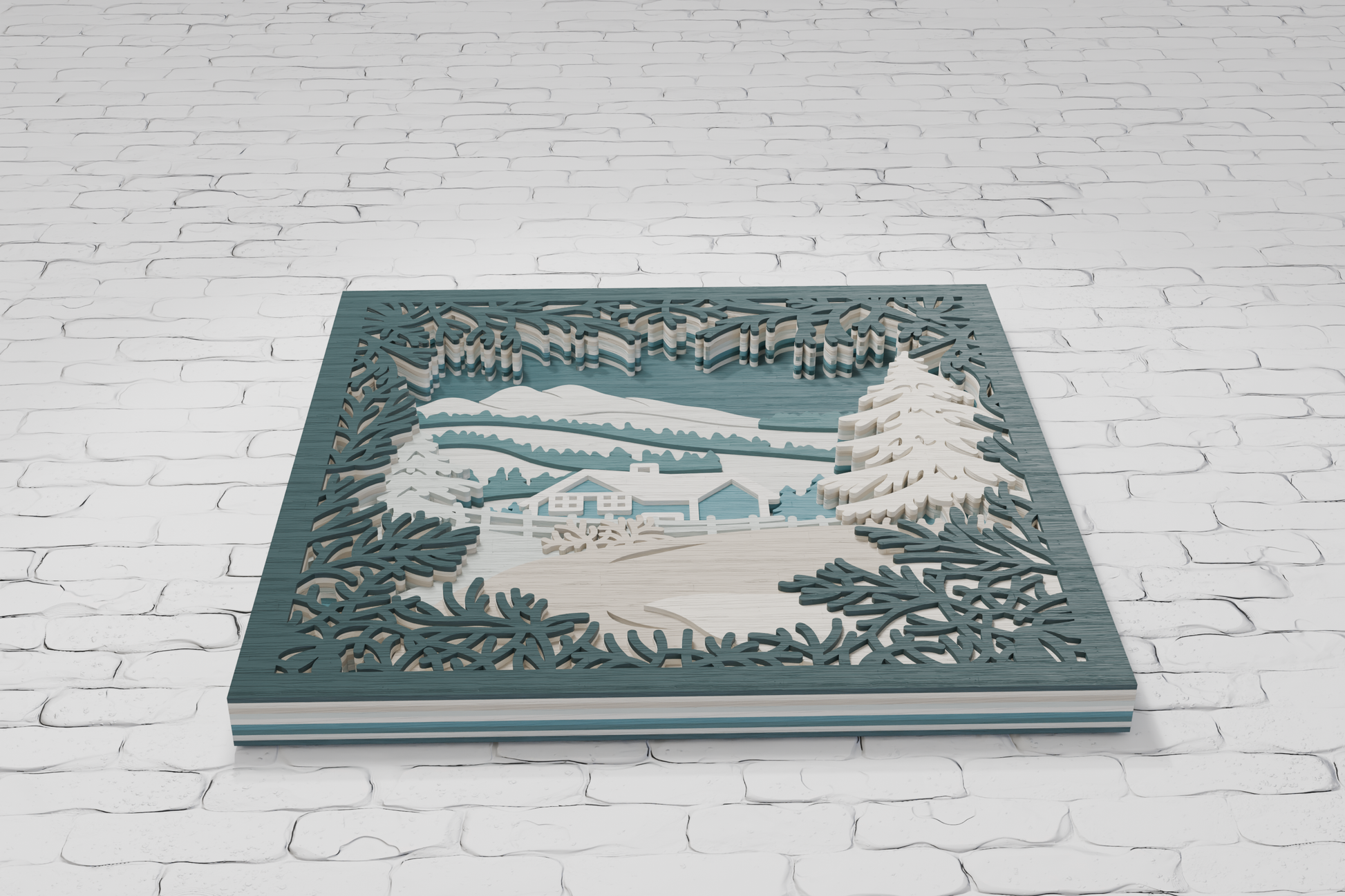 Winter-Mountain-Farmhouse-DIY-Craft-File-for-Kids