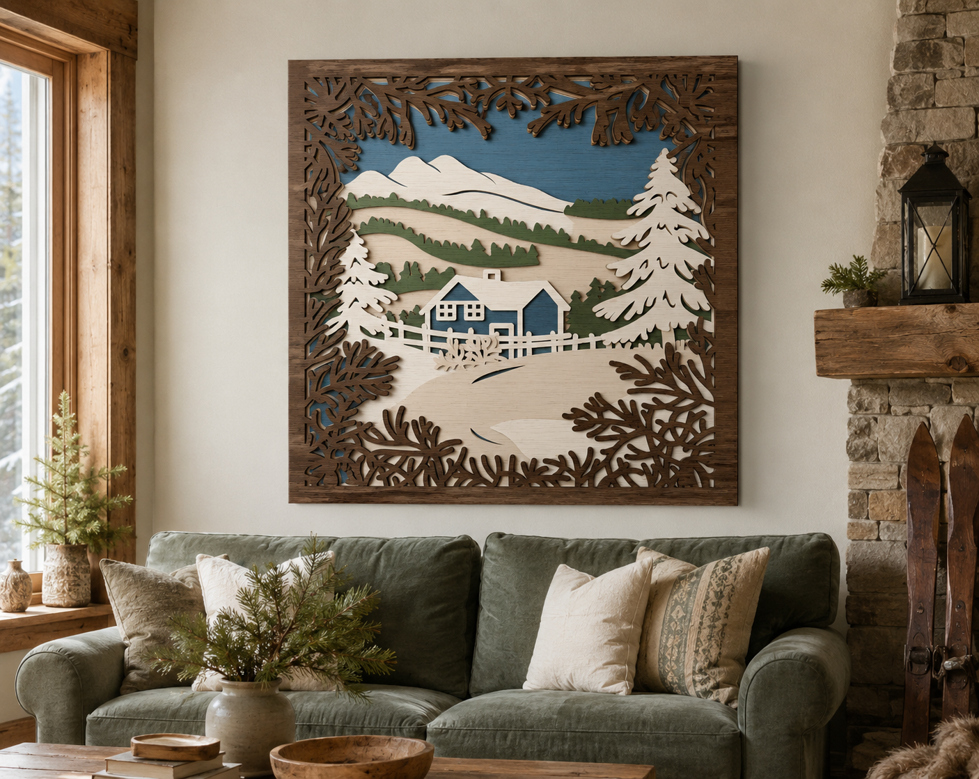 Winter-Mountain-Farmhouse-Laser-Cut-Wood-Design