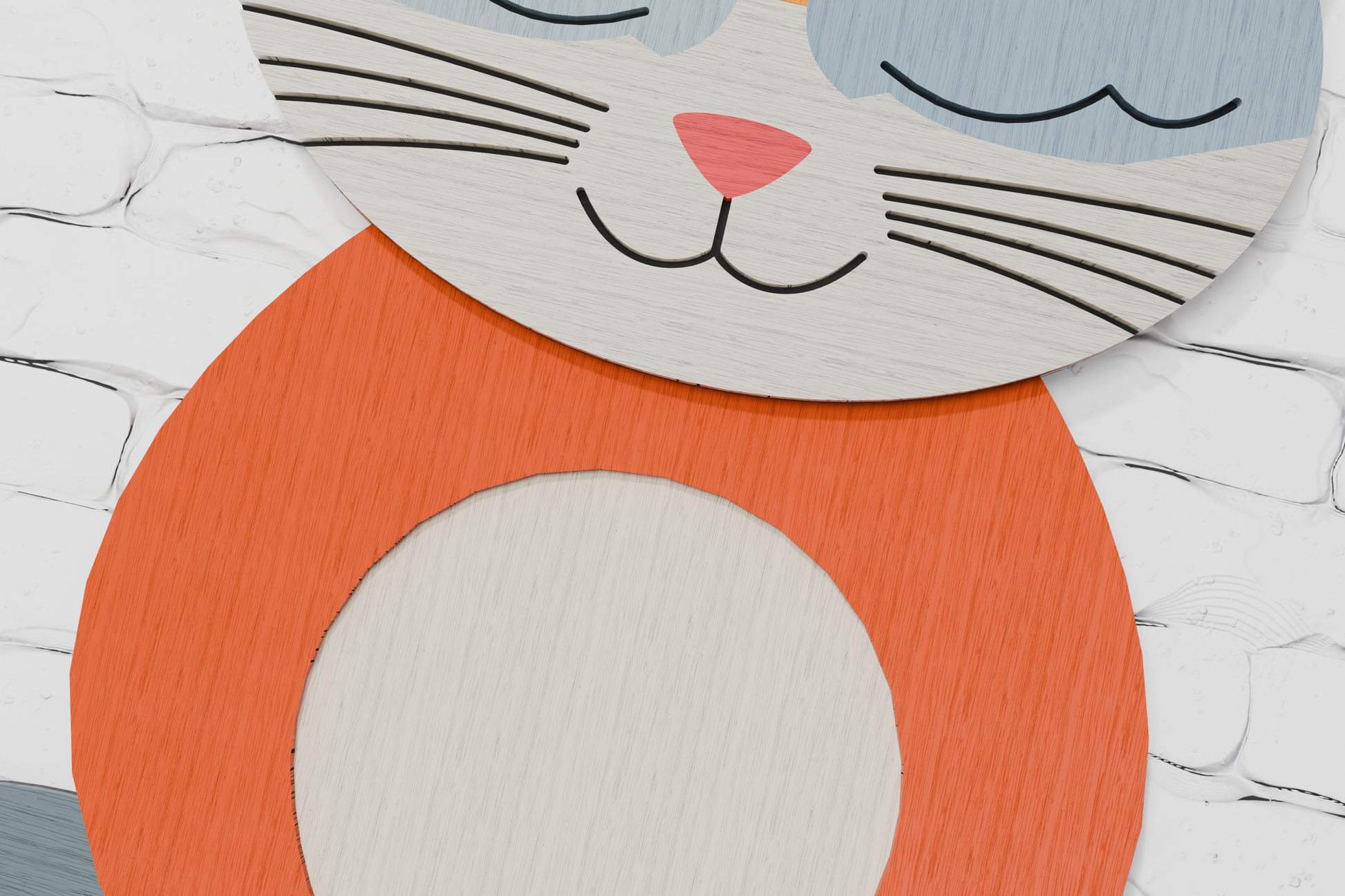 Yoga-Cat-Layered-SVG-DXF-PDF-Formats