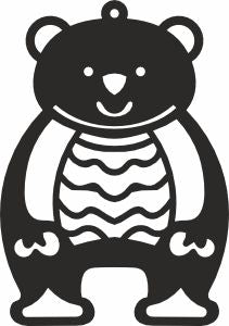 baby bear dxf template