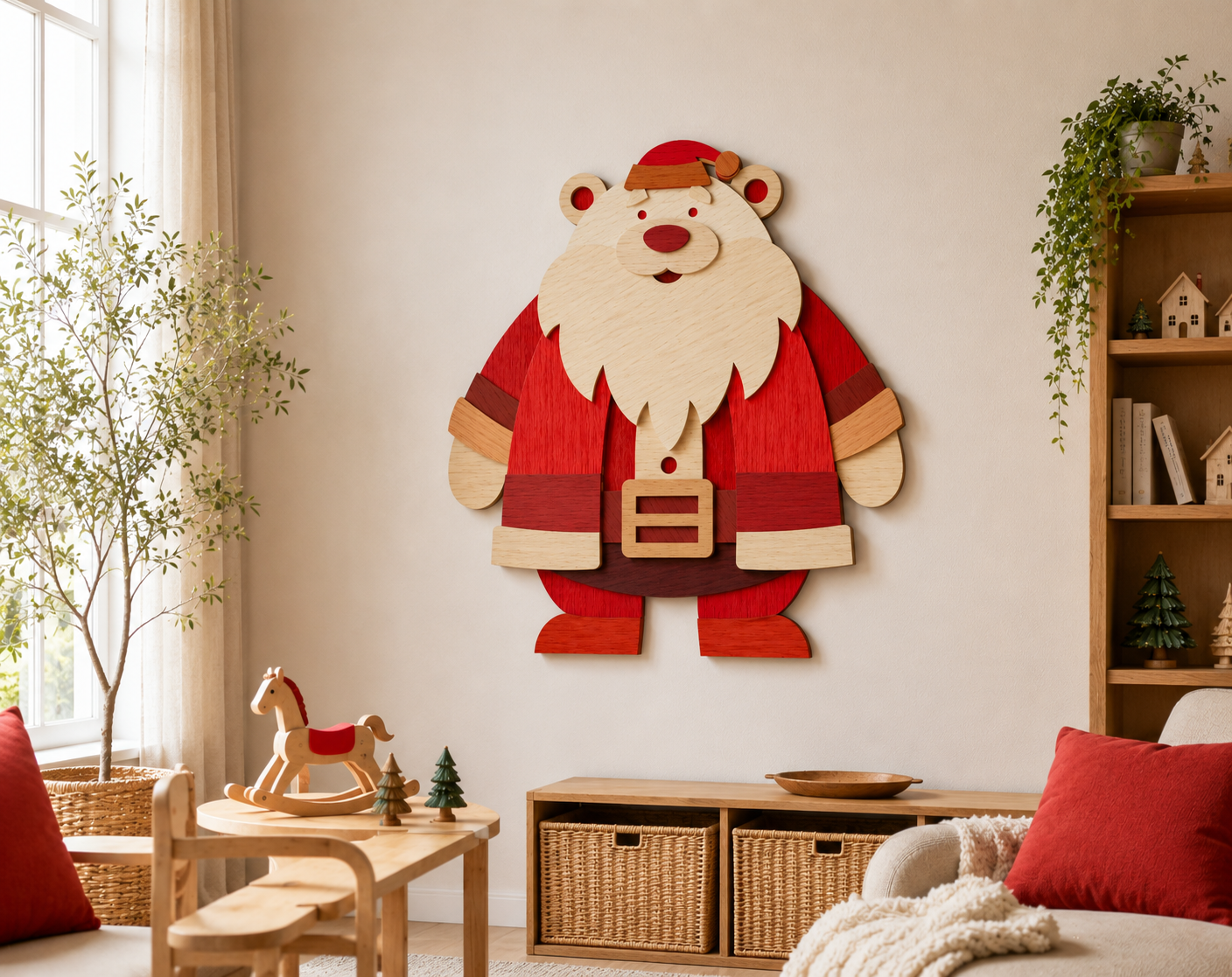 christmas-bear-3d-paper-shadow-box-template-svg-dxf