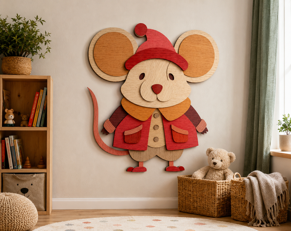 christmas-mouse-3d-paper-shadow-box-template-svg-dxf