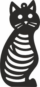 cricut cat vector dxf