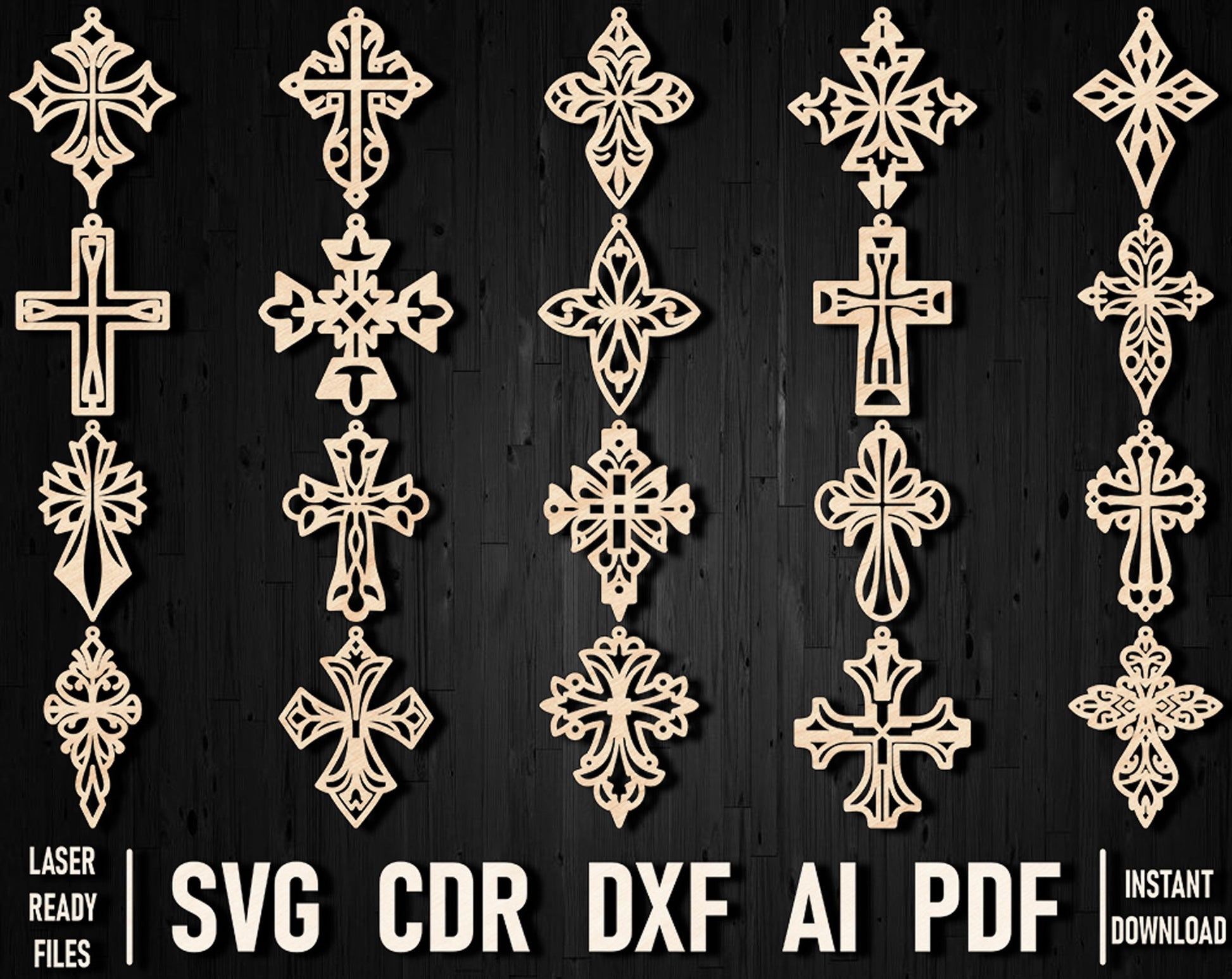 cross vector svg bundle